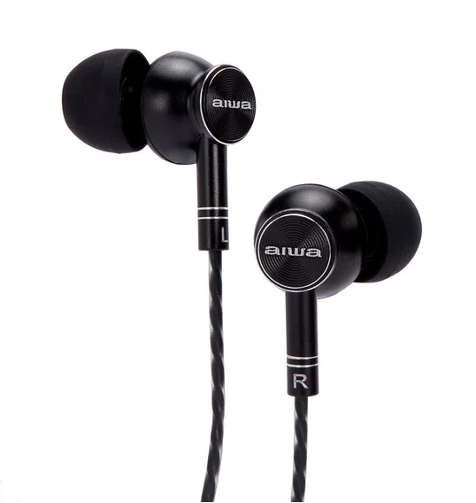 AIWA ESTM-100BK in-ear slušalice s mikrofonom